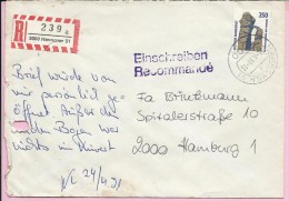 Letter - Hannover, 1991., Germany, Registrated Letter - Sonstige & Ohne Zuordnung