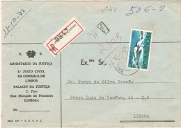 CARTA CIRCULADA EM PORTUGAL - Storia Postale