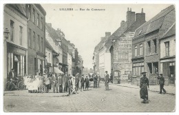 CPA Lillers  La Rue Du Commerce " Vve Dohen, Chatelet" Edition ELD  "superbe" - Lillers