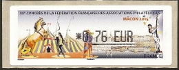 VIGNETTE LISA 88 CONGRES PHILATELIQUE MACON 2015 - 2010-... Illustrated Franking Labels