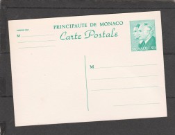 MONACO - Entier Postal Neuf - Princes Rainier  Et Albert 1,80 Franc - Entiers Postaux