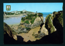 ENGLAND  -  Newquay  The Island  Used Postcard As Scans - Newquay