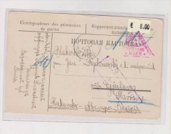 RUSSIA POW Postal Stationery WW I - Covers & Documents