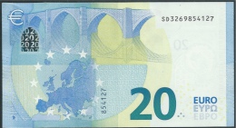 € 20  ITALIA SD S013 C3  DRAGHI  UNC - 20 Euro