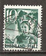 Rheinland-Pfalz 1948 // Mi. 37 O (026..985) - Zona Francese