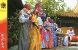 Lote TP80, Cuba, 2015, Entero Postal, Postal Stationary, Santiago, Tumba Francesa, Music, Woman, Typical Dress - Maximumkarten