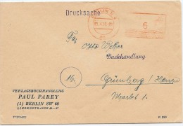 LBL32ALL3- ALLEMAGNE   BERLIN 21/4/1950 - Covers & Documents