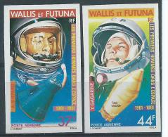 Wallis Et Futuna Non Dentelés PA  N° 108 Et 109 Premiers Hommes Dans L'espace ** - Non Dentellati, Prove E Varietà