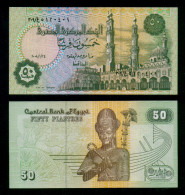 EGYPT / 50 PT / UNC. / 2008 / 3 SCANS . - Egypt