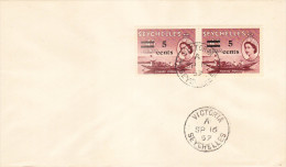 FDC SEYCHELLES - 16.04.1968 - Seychellen (1976-...)