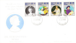 FDC SEYCHELLES - 07.06.1985 - The Life And Times Of Queen ELISABETH - The Queen Mother - Seychellen (1976-...)
