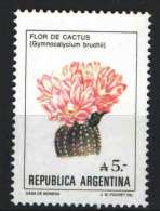 Argentina Flowers Stamp MNH (**) - Neufs