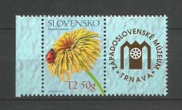 Slovakia 2014.  Zapadoslovenske Muzeum Trnava MNH  Ladybird - Unused Stamps