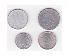 Germany GDR - Set Of 4 Coins - Andere & Zonder Classificatie