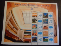 2015 GREETINGS FROM GENEVA   MNH **   (GROEN102-11-1290) - Unused Stamps