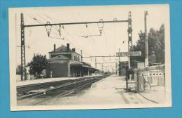 CPSM PHOTO - Chemin De Fer Train Gare LA VERRIERE 78 - La Verriere