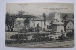 France Millau Monument De Education Morale Place De La Fraternite Stamp 1905  A 73 - Millau