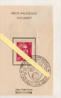 Castres Sur Agout 81 Trésors Du XVeme Siècle Cachet Temporaire Du 19/20 1949 - Sonstige & Ohne Zuordnung