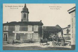 CPA LA GRANDE GUERRE 1914 - Hôtel Et Café Place De L'Eglise PIERREFITTE 55 - Pierrefitte Sur Aire