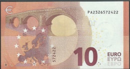 PAYS-BAS  10 EURO  PA P002 H2   DRAGHI   UNC - 10 Euro