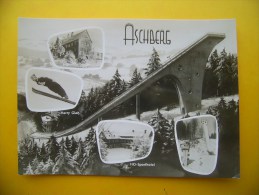 Große Aschberg-Schanze; Harry Glaß;   5-Bild-Karte  - [1960]  - (D-H-D-Sn58) - Klingenthal