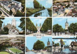 CPSM - MERVILLE (59) - Carte Multi-Vues Des Années 60 / 70 - Merville