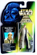 BLISTER EU FIGURINE STAR WARS 1995  HAN SOLO With Blaster Pistol - Power Of The Force