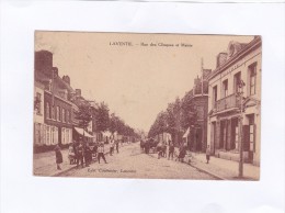 LAVENTIE.   -  Rue  Des  Clinques  Et  Mairie - Laventie