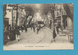 CPA 123 - Tramway Place Gambetta TOULON 83 - Toulon