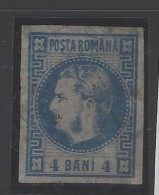 Romania - 1868 - Usato/used - Karl I - Mi N. 19 - 1858-1880 Moldavië & Prinsdom