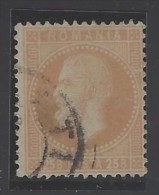 Romania - 1872 - Usato/used - Karl I - Mi N. 41 - 1858-1880 Fürstentum Moldau