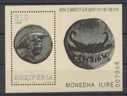 Albania - 1999 Illyrian Coins Block MNH__(TH-6173) - Albania