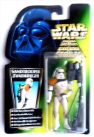 BLISTER EU FIGURINE STAR WARS 1995  LUKE   SANDTROOPER ZANDKRIJGER - Power Of The Force