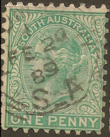 SOUTH AUSTRALIA 1869 1d P10 QV SG 167 U #QS161 - Used Stamps