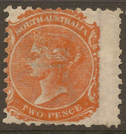 SOUTH AUSTRALIA 1869 2d QV P10 SG 160 HM #QS155 - Mint Stamps