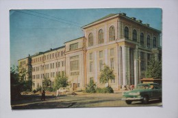 RUSSIA. Postcard  Ivanovo - Pedagogical Institute 1967  - Taxi Car - Taxis & Fiacres