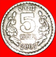 ★CALCUTTA: INDIA ★ 5 RUPEES 2003! LOW START ★ NO RESERVE! - Indien