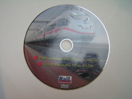 DVD Rail Passion ICE LGV EST TROIS PUITS BEZANNES TAISSY BILLY - Dokumentarfilme