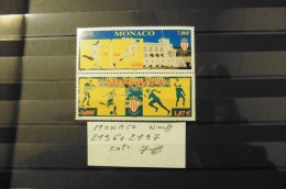 Monaco :timbres : Paire Neuve  Se Tenant N° 216/2197  Sports - Ungebraucht