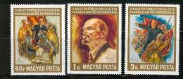HUNGARY - 1967.Russian October Revolution - LENIN Cpl.Set MNH! - Unused Stamps