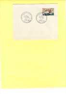 FDC Enveloppe  1968 Championnats Du Monde De Canoe Kayak Bourg Saint Maurice - Kanu