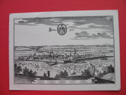 GOTTINGEN Von Osten Nach Merian 1654 - Göttingen