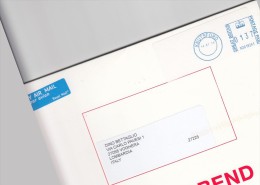 Gran Bretagna - Lettera X L´Italia Affrancata Con 1 Val. Postage Paid - Post & Go Stamps