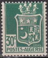 Algérie 1942 Michel 181IIC Neuf ** Cote (2005) 0.80 Euro Armoirie Oran - Nuevos