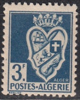 Algérie 1942 Michel 190IA Neuf * Cote (2005) 0.30 Euro Armoirie Alger - Ungebraucht