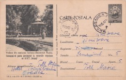 BUZIAS VIEW   1962  POSTCARD STATIONERY  ,ROMANIA - Storia Postale