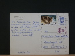56/980    CP   POLOGNE - Lettres & Documents