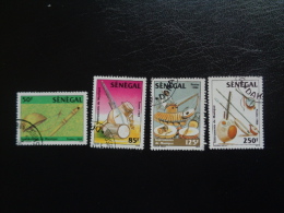 Sénégal Série Complète Du N°631 Au N°634 Oblitéré - Senegal (1960-...)