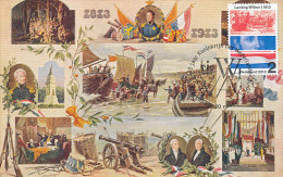 D21559 CARTE MAXIMUM CARD RR 2013 NETHERLANDS - LANDING KING WILLIAM I 1813 IN SHIP CP VINTAGE ORIGINAL - Royalties, Royals