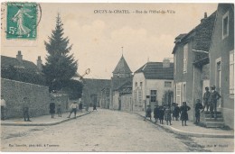 CRUZY LE CHATEL - Rue De L'Hotel De Ville - Cruzy Le Chatel